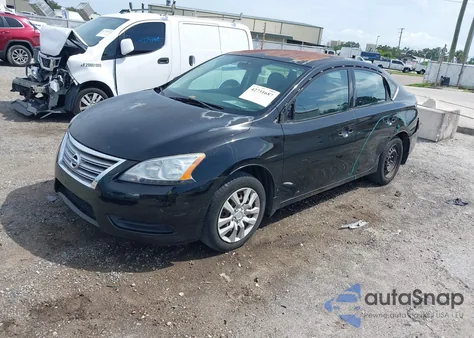 2015 Nissan Sentra S z USA, uszkodzony, nr VIN 3N1AB7AP0FY277848